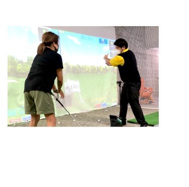 データに基づいた根拠のある技術指導で迷いなく安心してレッスンに集中